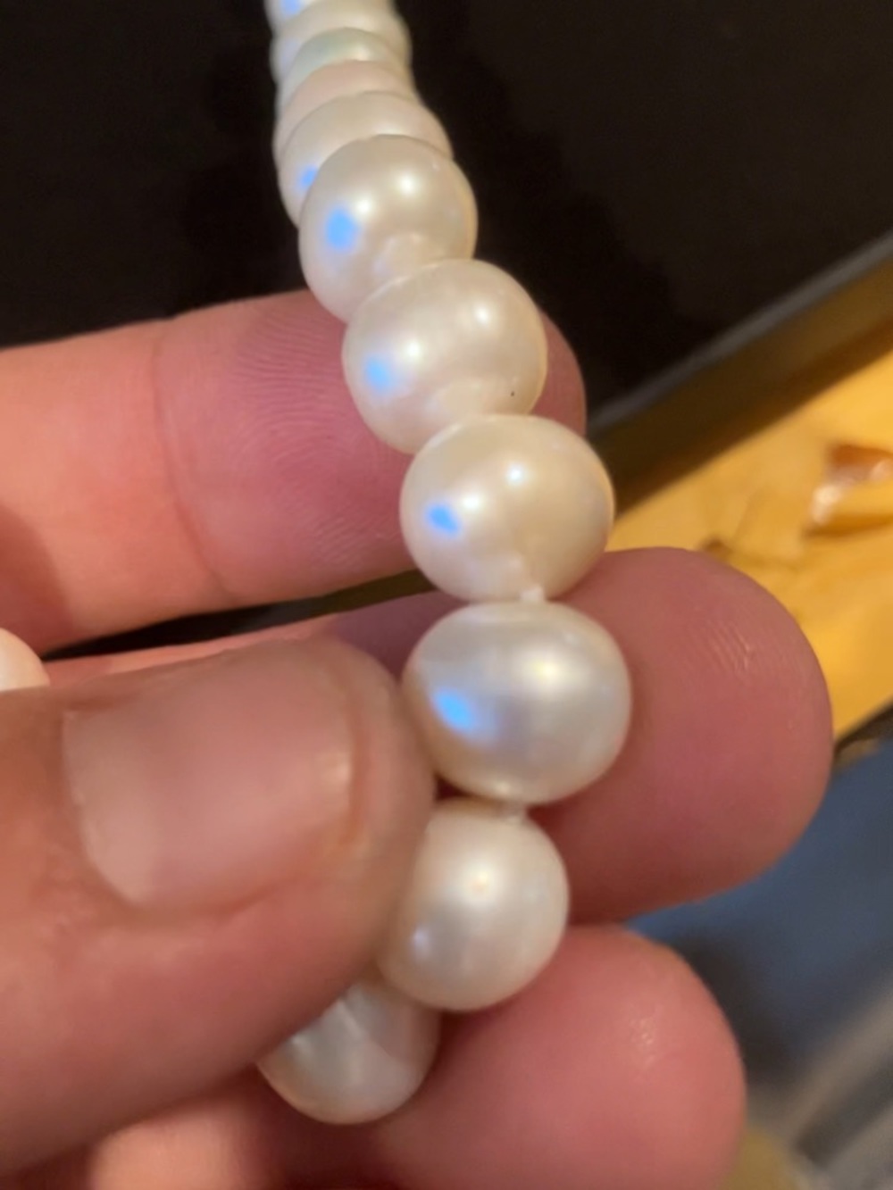 Kay Jewelers 10-11mm Cultured South Sea Pearl Necklace - 20” - Picture 3 of 8